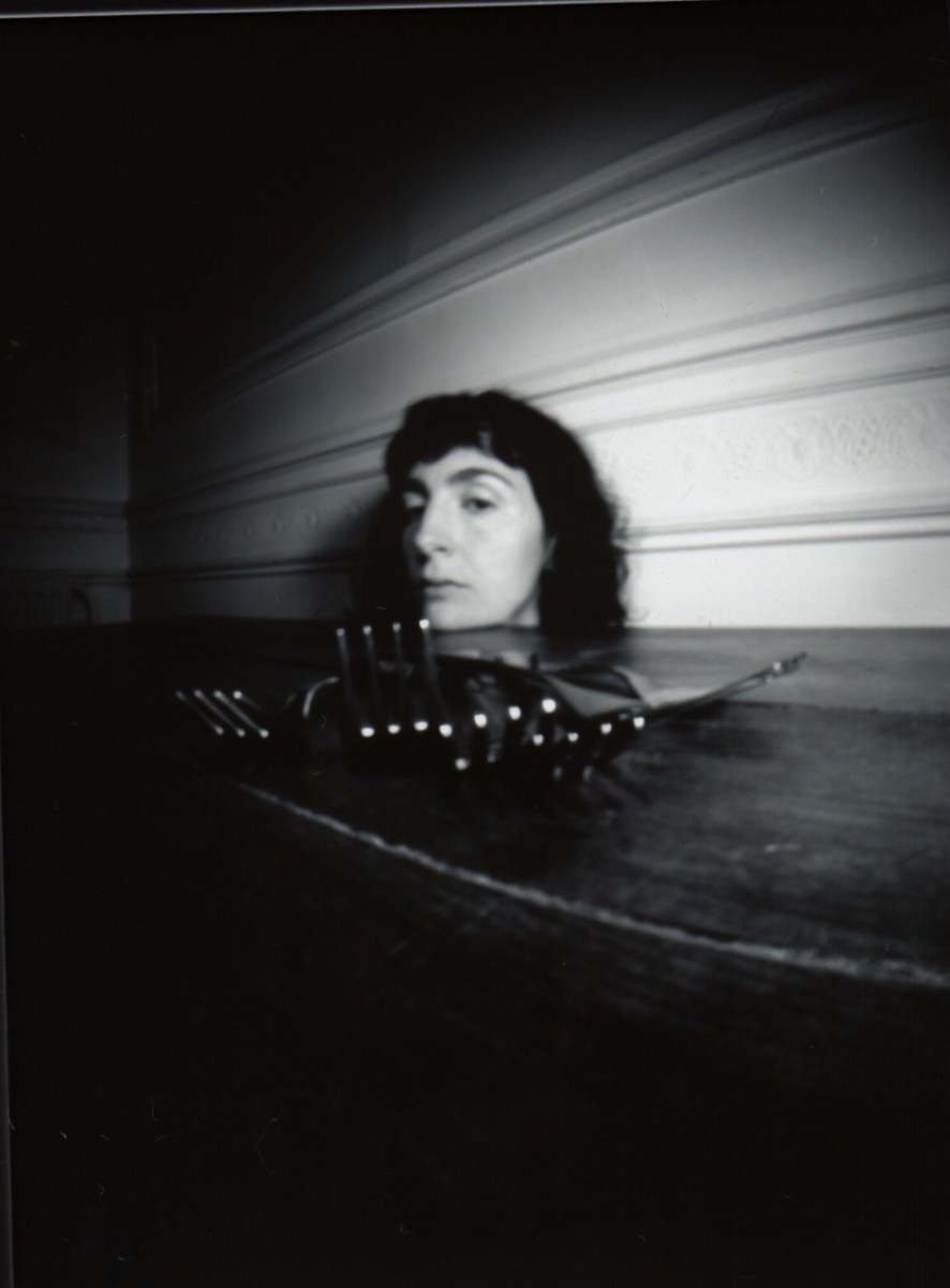 Self-portrait on 30th november 2012 with a Pinhole Camera